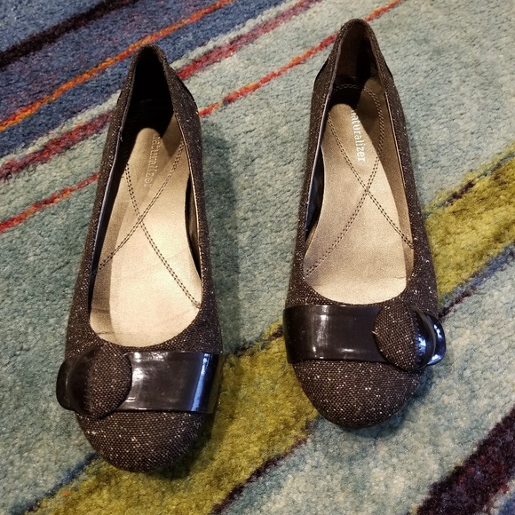 Naturalizer Shoes - 🌻 Naturalizer Brown Tweed Flats